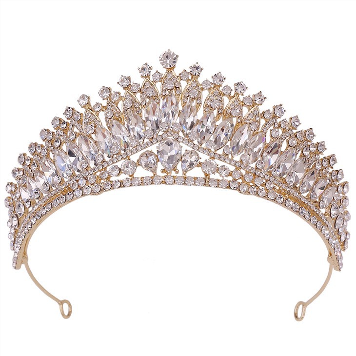 Lamarye cheve akseswa Maryaj Bandeau Bridal Crowns & Headpieces Tiara Crowns