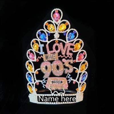 True Love Crown Memorial  Day  Pageant  Rhinestone Crown